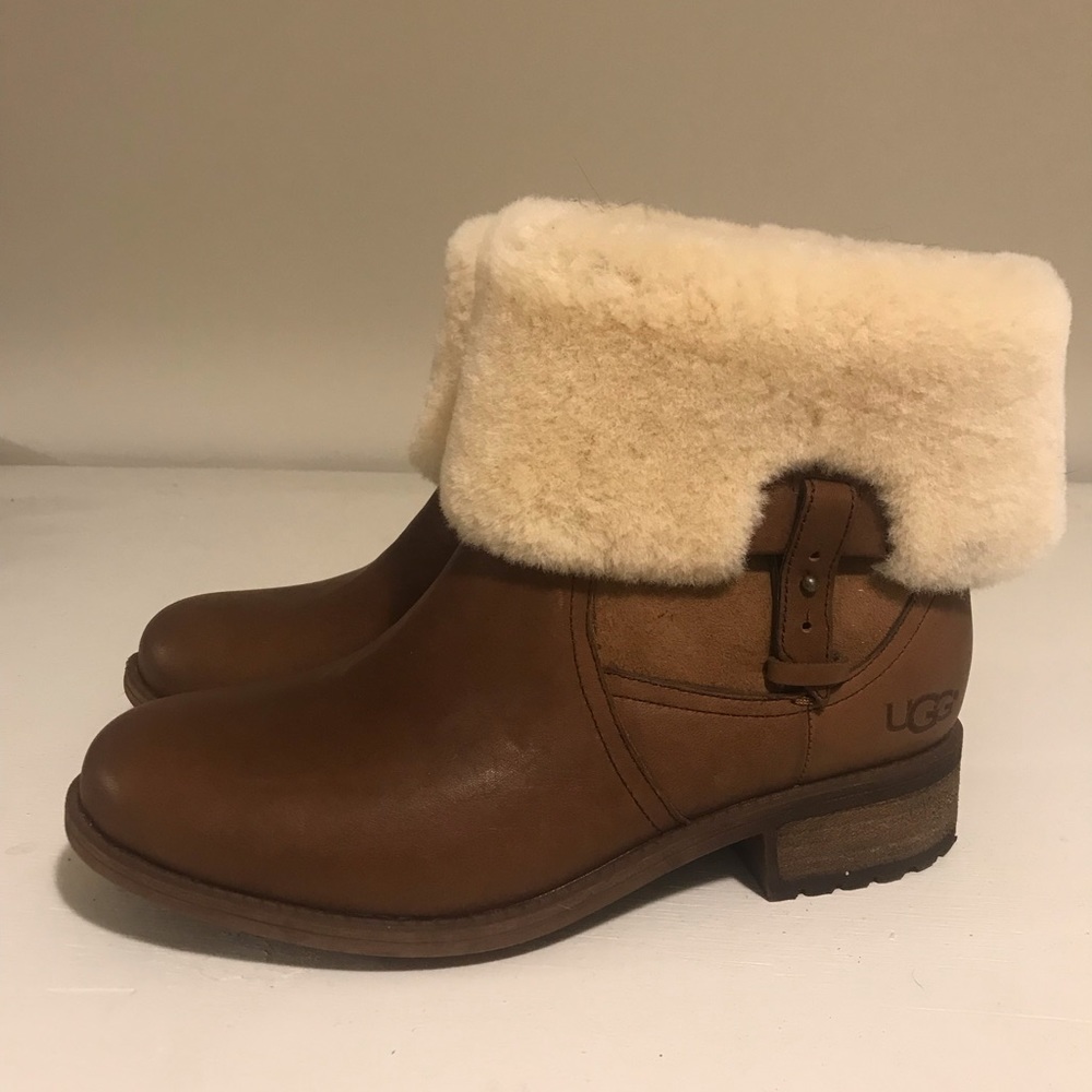 UGG Women’s Boots Chestnut Leather